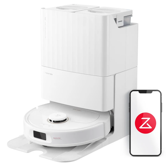 Roborock Qrevo Pro Weiß – Saug- & Wischroboter mit All-in-One-Dock | 60°C Moppwäsche | 7000Pa