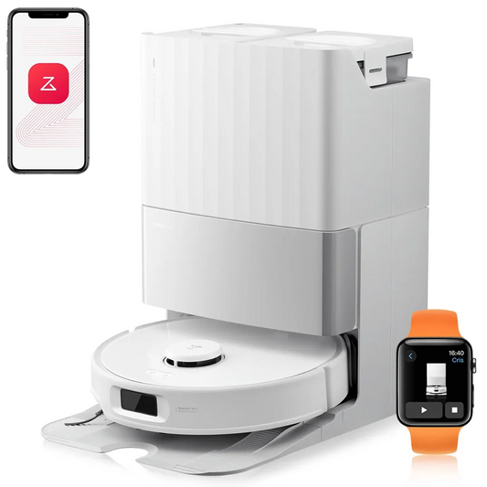 Roborock Qrevo Edge S5A – 18.500Pa Saugroboter mit Wischfunktion (Weiß)